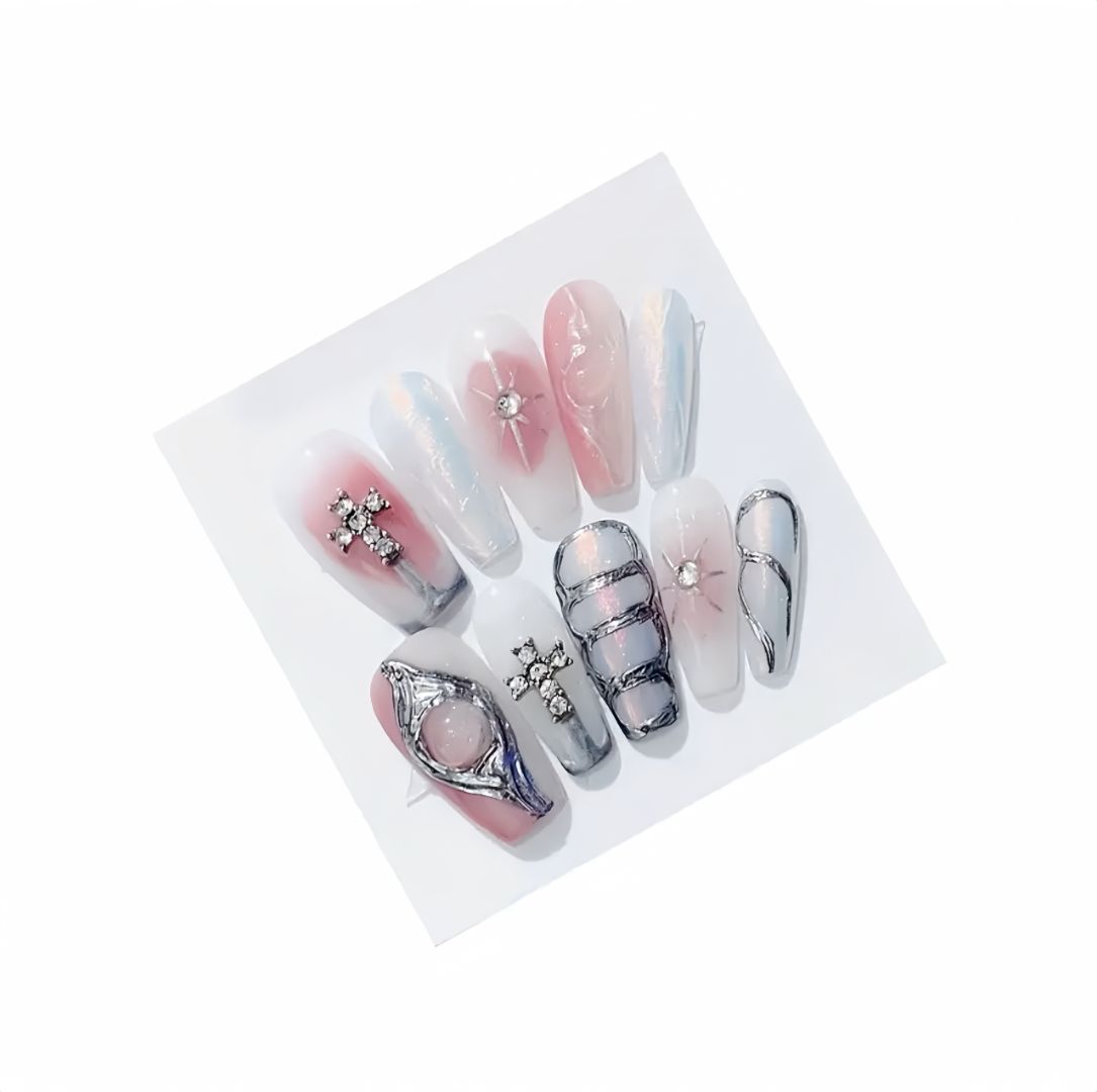 Ballerina Style Press-on Nails