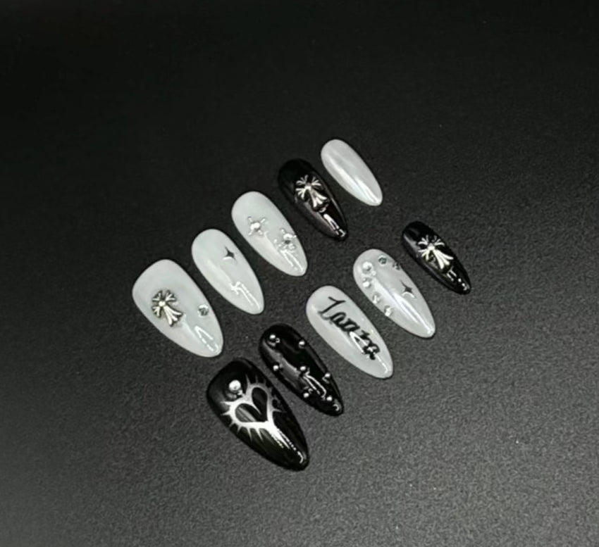 Starlight Edge Press-on Nails