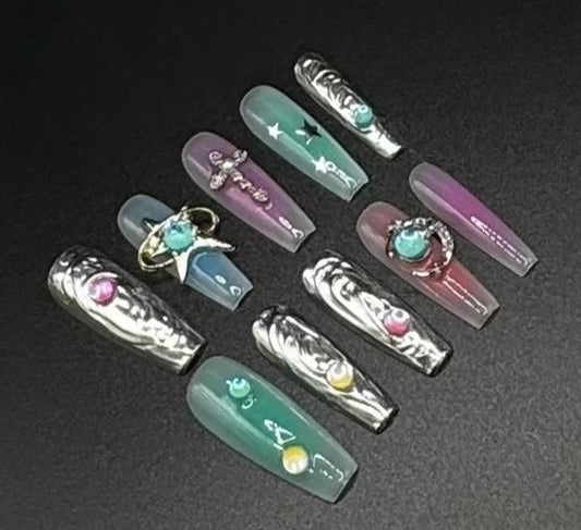 Astral Aura Press-on Nails
