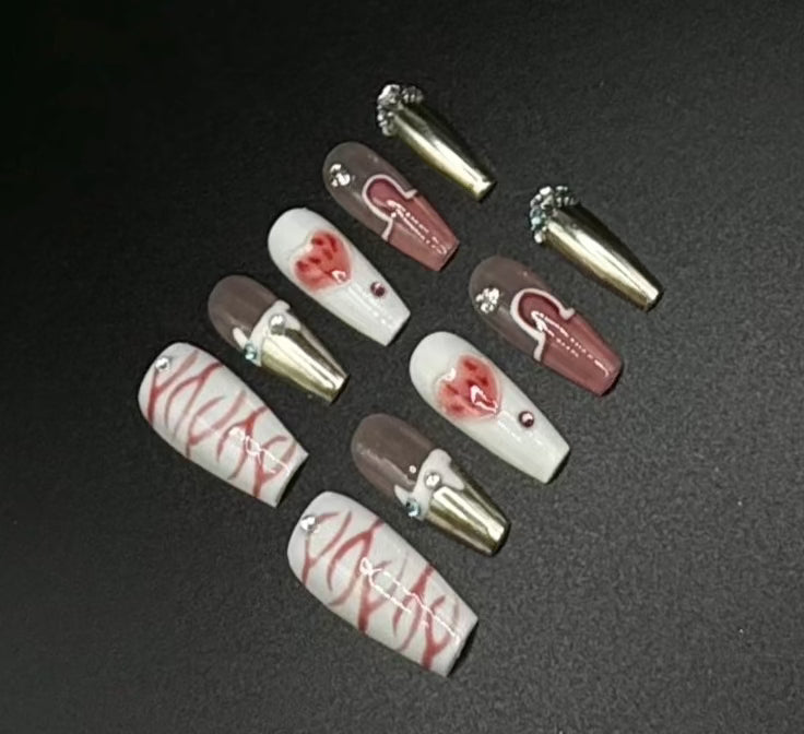 Valentine Vibes Press-on Nails