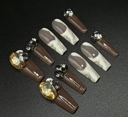 Vintage Treasure Press-on Nails