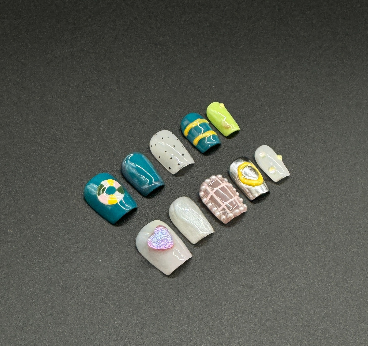 Sailor Set Press-on Nails