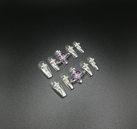 Divine Westwood Sparkle Press-on Nails