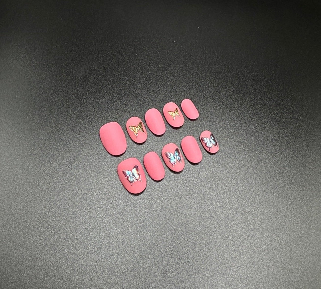 Blossom Butterfly Press-on Nails