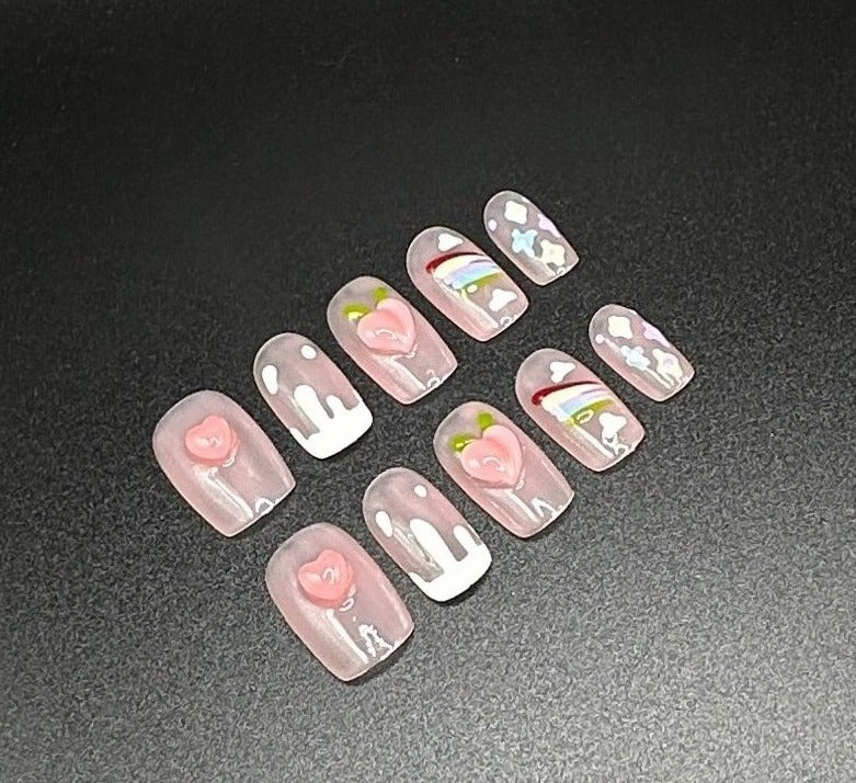 Bubblegum Babe Press-on Nails