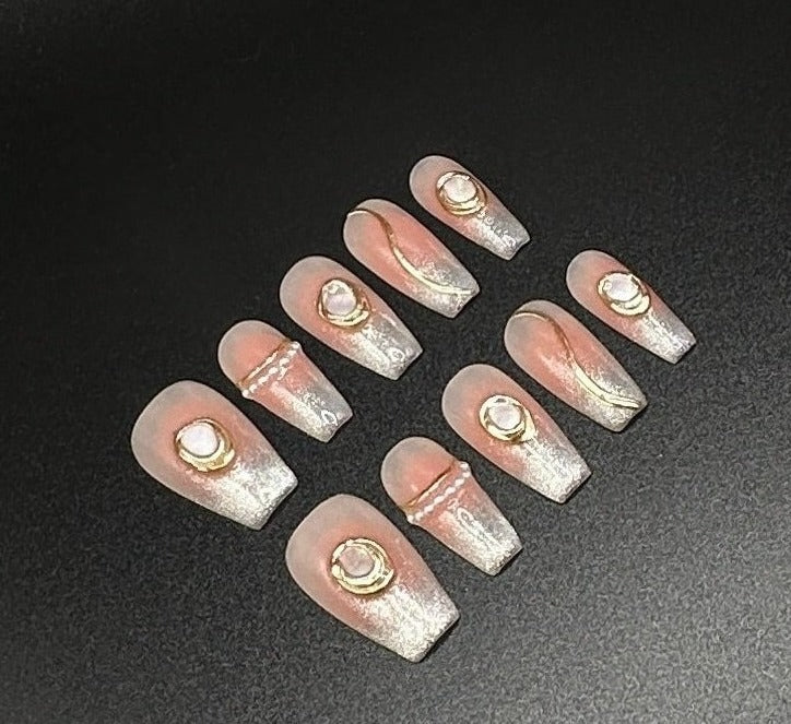 Techno Luxe Press-on Nails