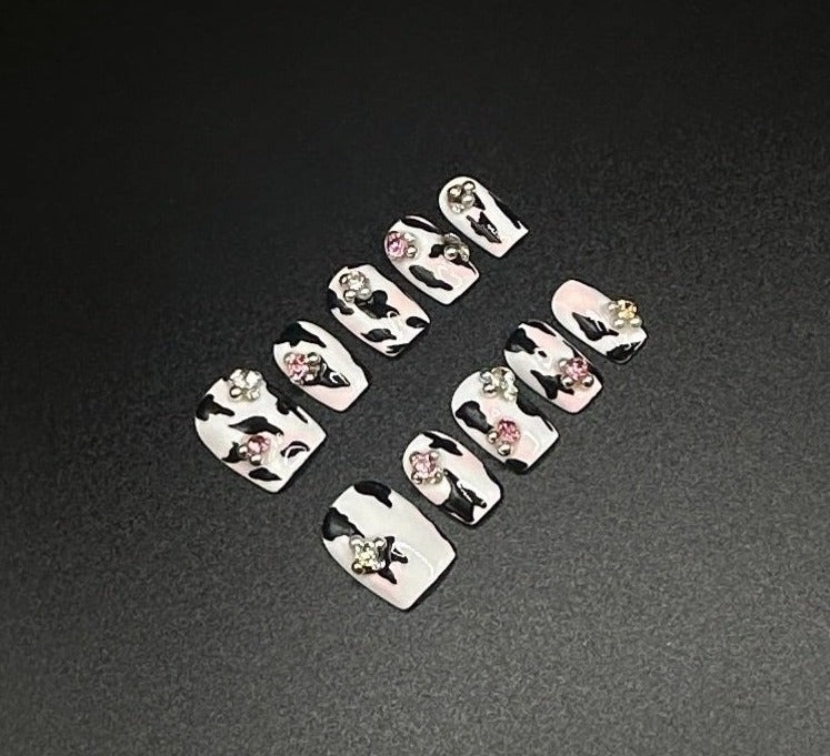 Cow Couture Press-on Nails