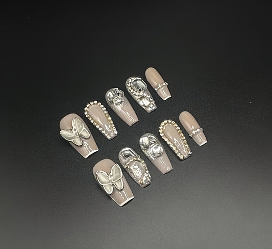 Butterfly Royale Press-on Nails