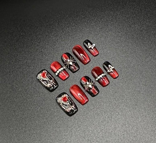 Frightfully Fabulous Press-on Nails