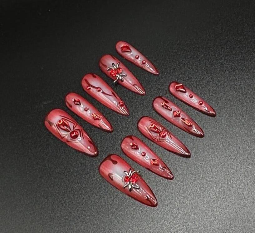 Ruby Venom Press-on Nails